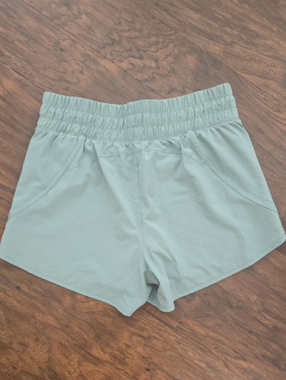 Avia Sage Green Women's Athletic Shorts - Picture 5 of 5
